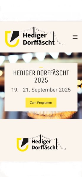 19. - 21.09.2025 | Hädiger Dorffäscht