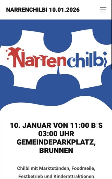 10.01.2026 | Narrenchilbi Brunnen